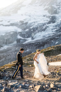 Mt. Rainier elopement photography