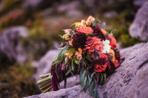 adventure elopement bouquet