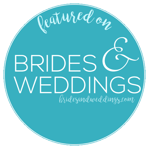 Award Badge - "Featured on Brides & Weddings"